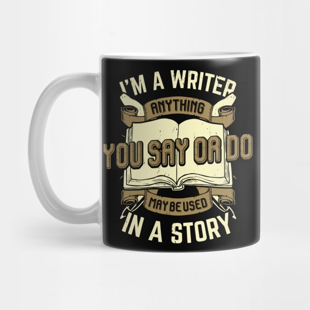 Novelist Book Author Writer Gift by Dolde08